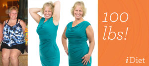 Christine lost 100 pounds