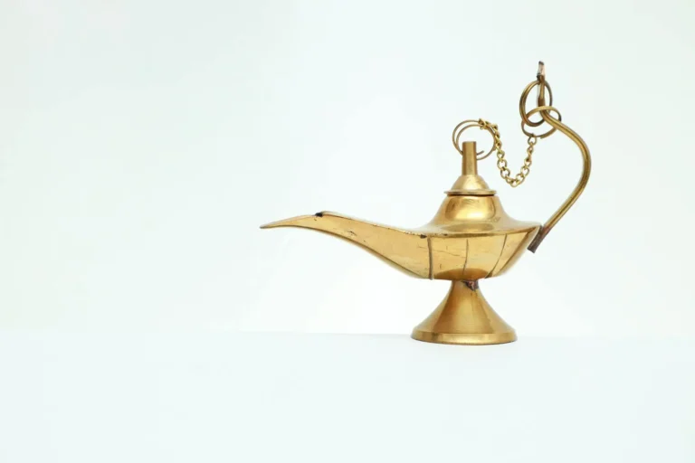 a genie's lamp by boris hamer